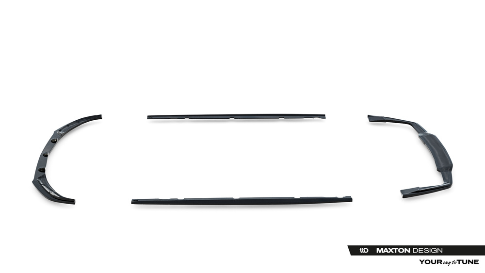 Set of Splitters Mercedes-AMG C 63 Coupe AMG Aero Pack C205 Facelift