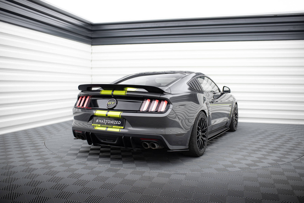 Street Pro Rear Side Splitters  Ford Mustang GT Mk6 