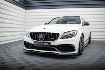Front Splitter V.1 Mercedes-AMG C63 Sedan / Estate W205 / S205