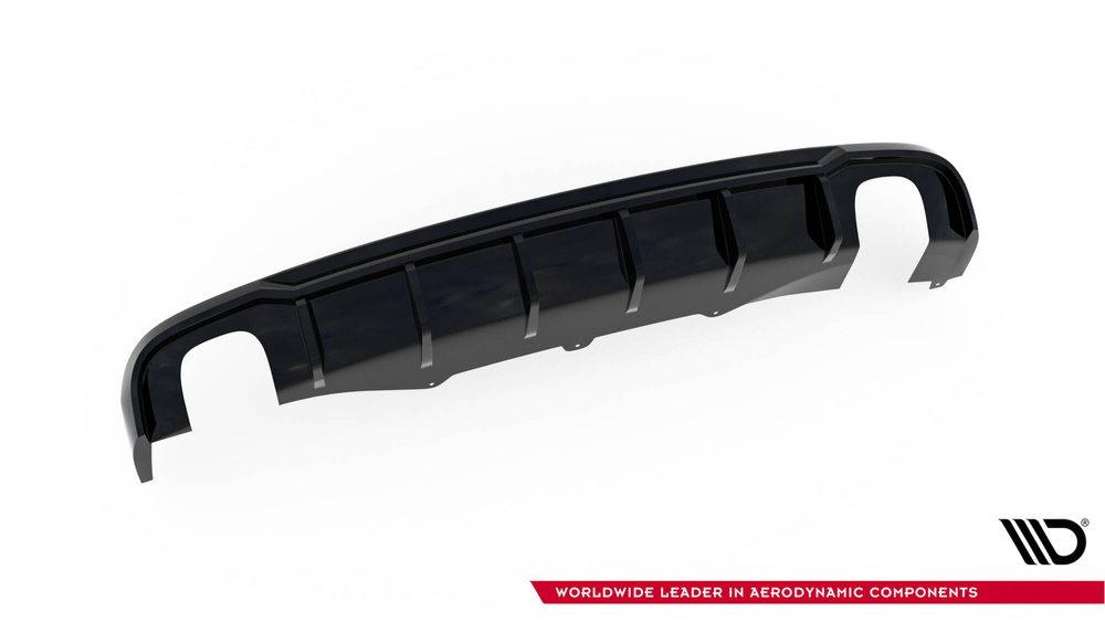 Rear Valance Audi A4 B8 (Version with single exhausts on two sides)