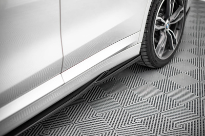 Side Skirts Diffusers BMW X1 M-Pack F48 / F48 Facelift