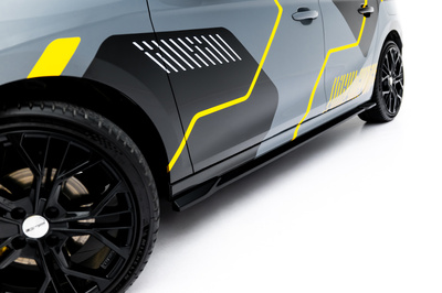 Side Skirts Diffusers Opel Corsa F Facelift (Mk6 Facelift)