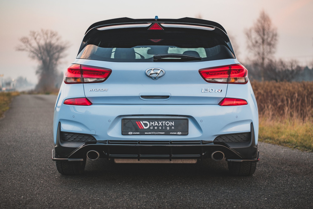 Rear Side Splitters V.7 + Flaps Hyundai I30 N Mk3 Hatchback