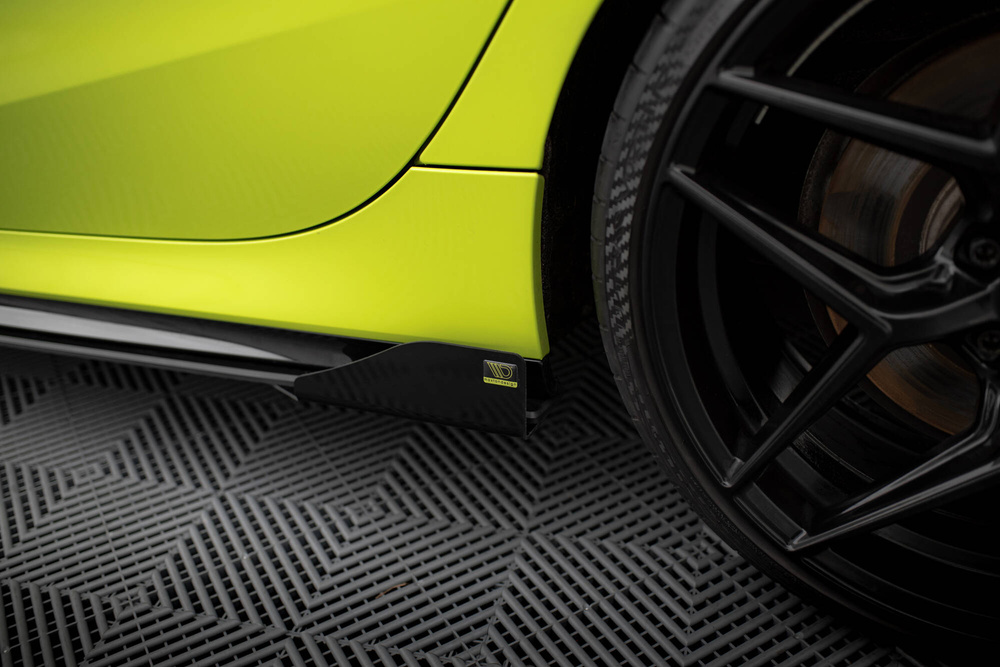 Street Pro Side Skirts Diffusers + Flaps BMW 1 M-Pack / M135i / 128ti F40