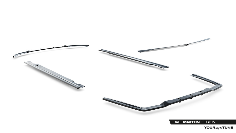 Set of Splitters Mercedes-Benz E63 AMG Sedan W212 Facelift