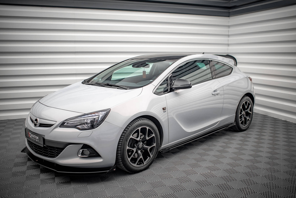 Street Pro Side Skirts Diffusers + Flaps Opel Astra GTC OPC-Line J