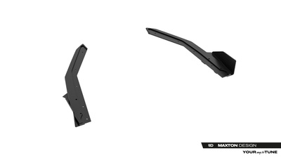 Street Pro Rear Side Splitters + Flaps Lexus IS 500 Mk3 Facelift 2 (XE30)