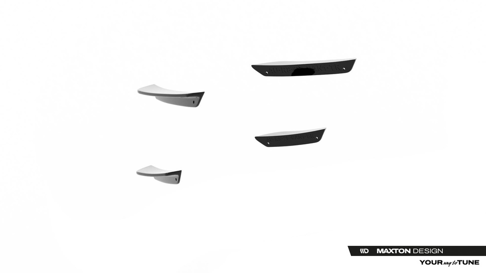 Front Bumper Wings (Canards) Audi RS3 Sportback 8Y Facelift