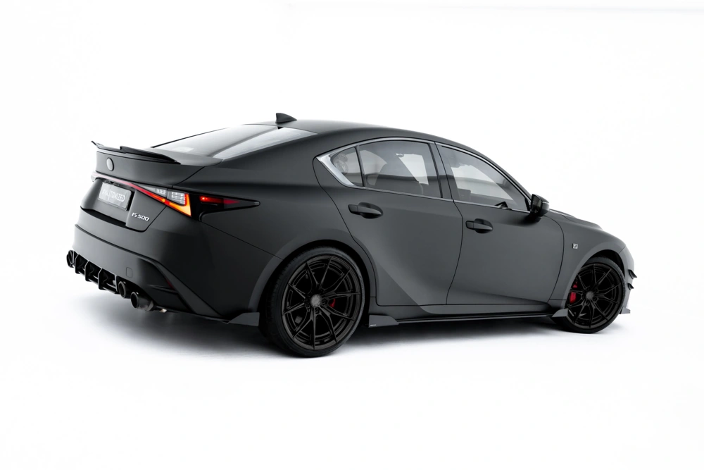 Street Pro Side Skirts Diffusers + Flaps Lexus IS 500 Mk3 Facelift 2 (XE30)