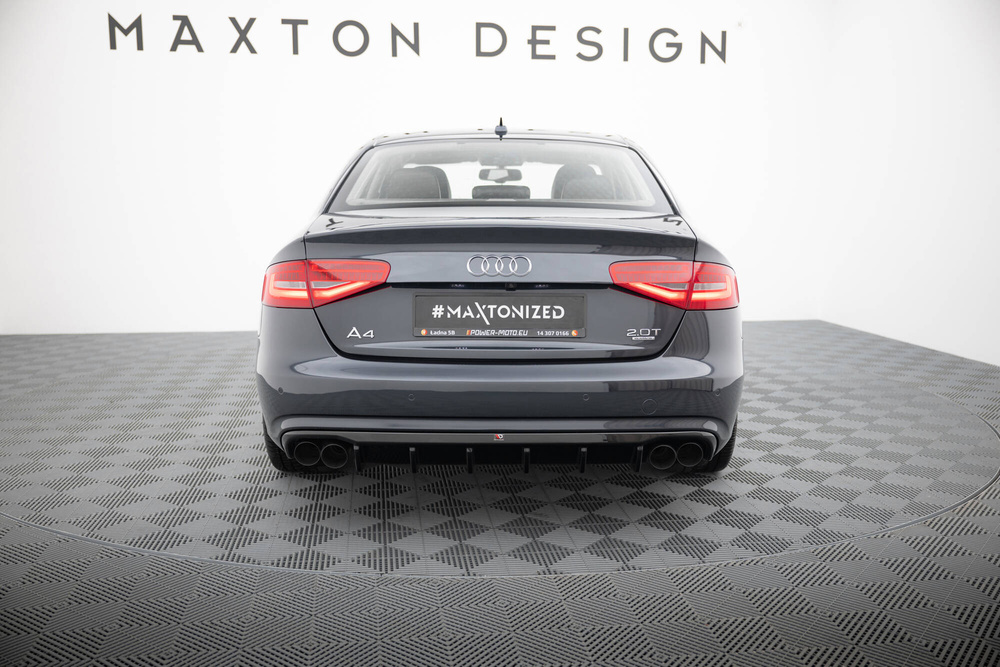 Rear Valance Audi A4 B8 Facelift (Version with dual exhausts on both sides)