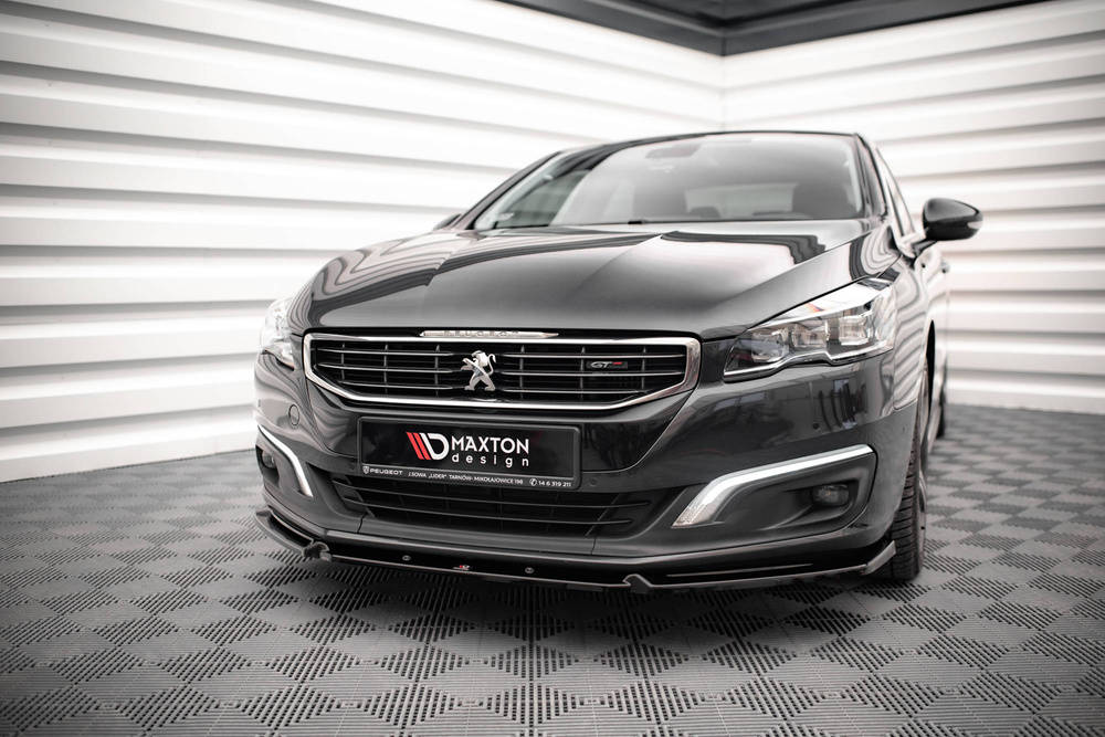 Front Splitter V.1 Peugeot 508 GT Mk1 Facelift