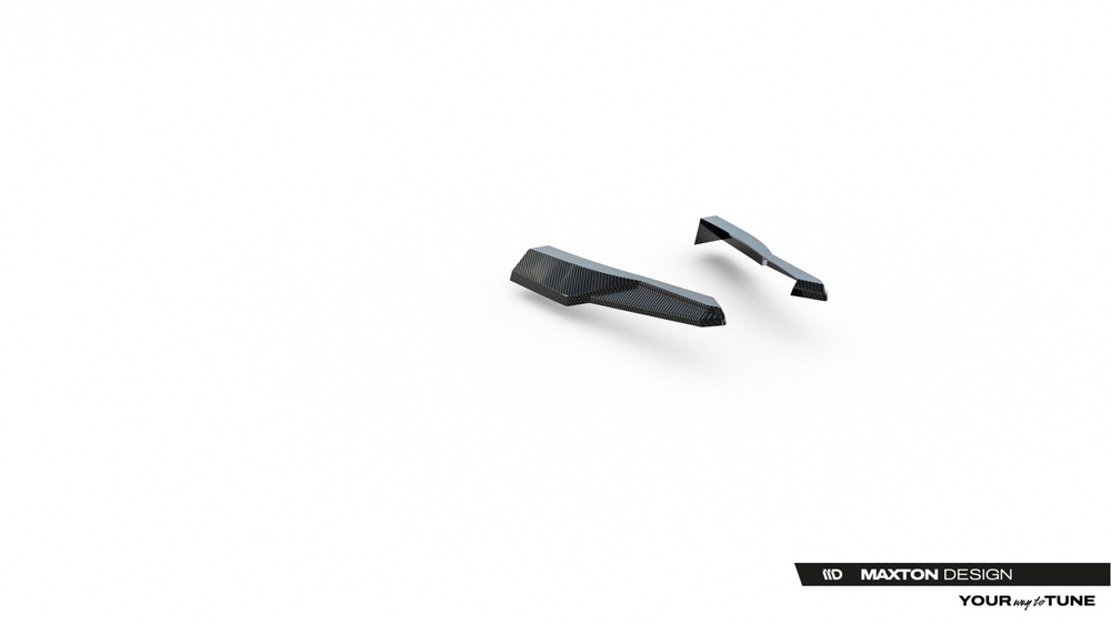 Prepreg Carbon Fiber Rear Side Splitters Audi RSQ8 Mk1