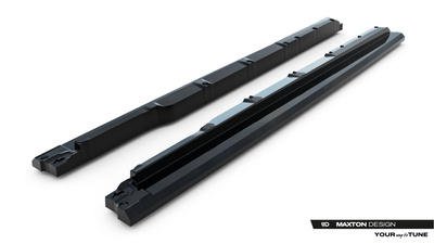 Side Skirts Diffusers Lexus RX F-Sport Mk4 Facelift (version without OEM step rails)