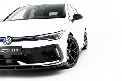 Front Splitter V.2 Volkswagen Golf R Variant Mk8 Facelift