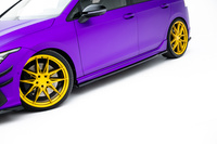 Side Skirts Diffusers V.1 Volkswagen Golf R Mk8 Facelift