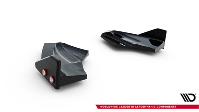 Rear Side Splitters V.3 + Flaps Ford Fiesta ST Mk7 Facelift