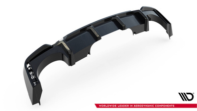 Prepreg Carbon Fiber Rear Diffuser Audi RS6 C8  (version with towbar)