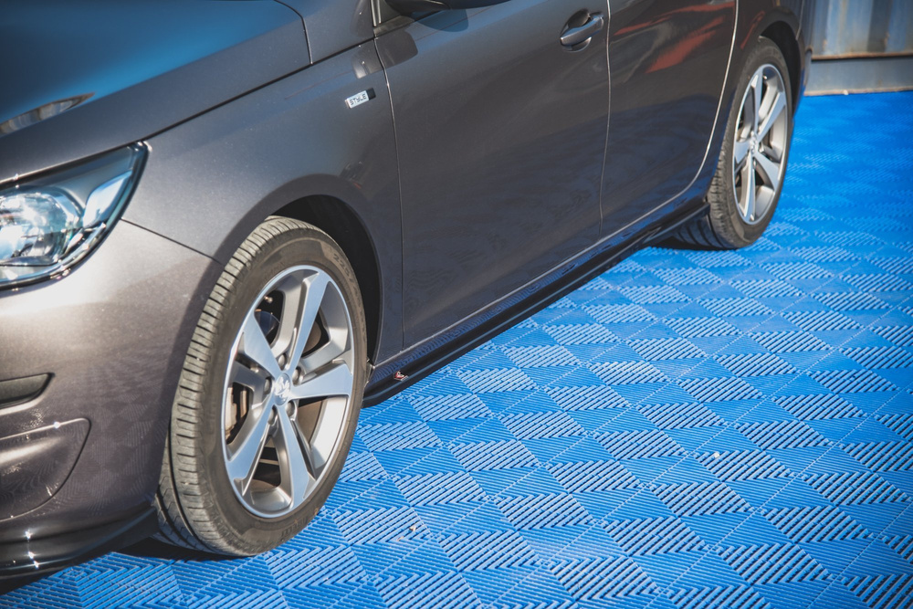 Side Skirts Diffusers Peugeot 308 SW Mk2 