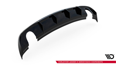 Rear Valance Audi A3 Sedan 8V Facelift (Version with single exhaust tips on both sides)