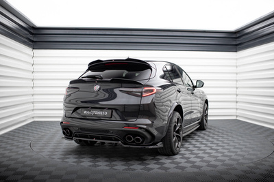 Rear Splitter (with vertical bars) Alfa Romeo Stelvio Quadrifoglio Mk1