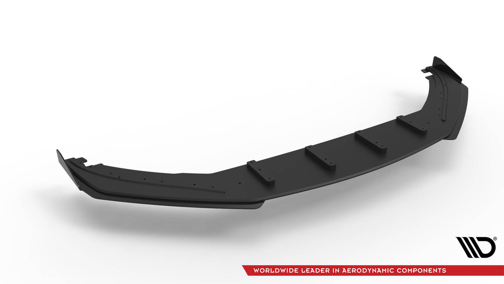 Street Pro Front Splitter + Flaps Volkswagen Scirocco R Mk3