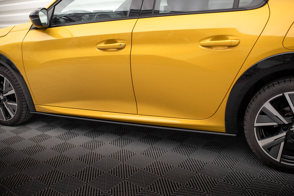 Street Pro Side Skirts Diffusers Peugeot 208 GT Mk2