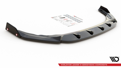 Front Splitter V.2 + Flaps Volkswagen Golf R Hatchback / Variant Mk8