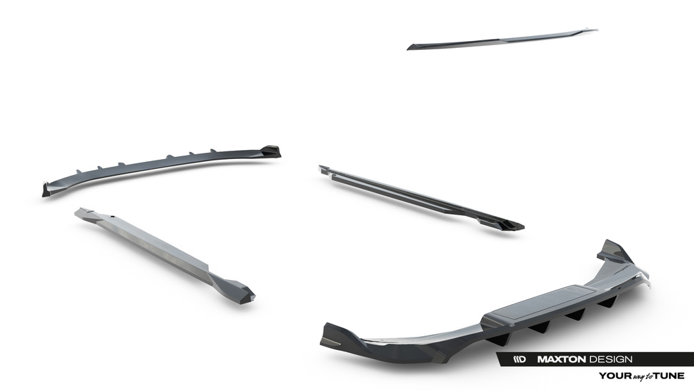 Set of Splitters Audi Q6 e-tron S-Line / SQ6 e-tron SUV Mk1