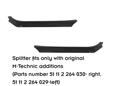 Front Splitter V.2 BMW M3 / 3 M-Pack E36 Coupe
