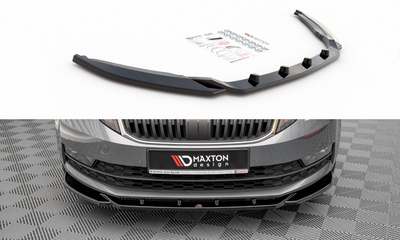 Front Splitter V.2 Skoda Octavia Mk3 Facelift