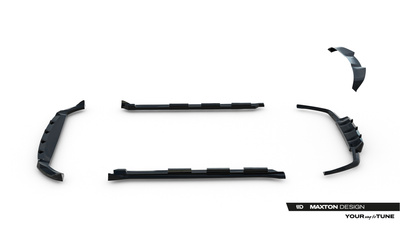 Set of Splitters Land Rover Range Rover Velar R-Dynamic Mk1 (The kit is not compatible with a towbar)