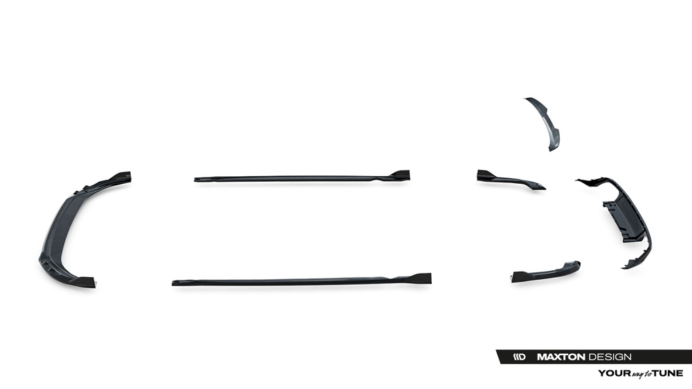 Set of Splitters Volkswagen Golf R Variant Mk8 Facelift