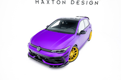 Front Splitter V.1 Volkswagen Golf R Hatchback Mk8 Facelift