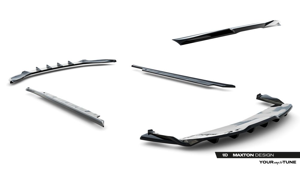 Set of Splitters Tesla Model S Plaid Mk1 Facelift