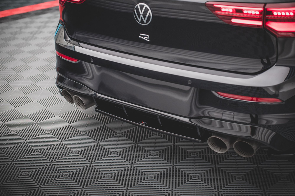 Rear Splitter for Volkswagen Golf R Hatchback Mk8 / Mk8 Facelift