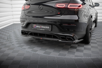 Rear Splitter (with vertical bars) Mercedes-AMG GLC 63 Coupe C253 Facelift