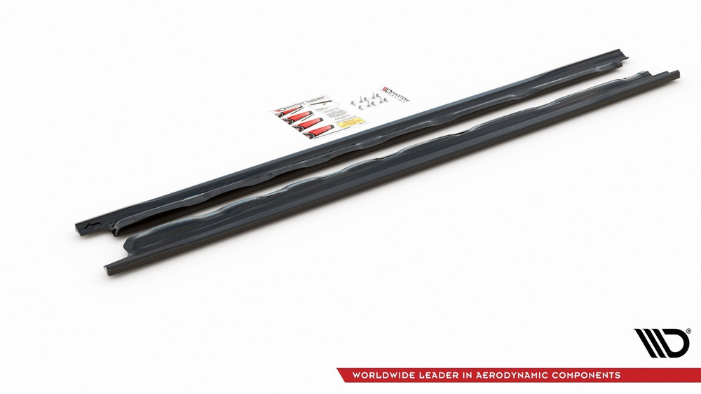 Side Skirts Diffusers V.1 Volkswagen Golf Mk8