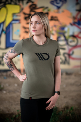 Womens Khaki T-shirt