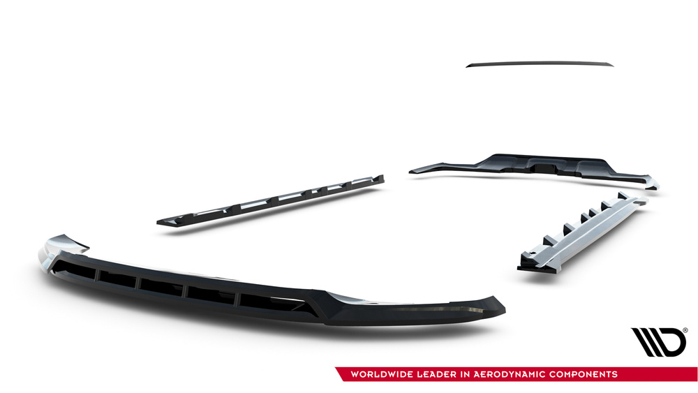 Set of Splitters V.1 Mercedes-Benz GLS AMG-Line X167 Facelift