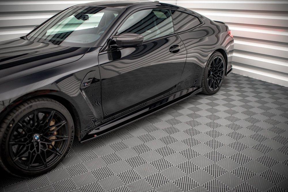 Side Skirts Diffusers V.1 BMW M4 G82 / G82 Facelift