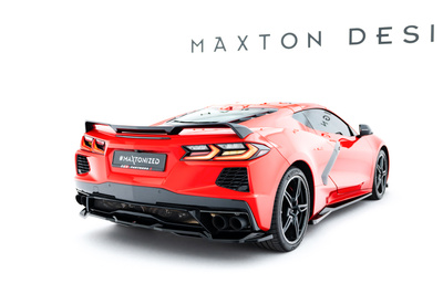 Set of Splitters Chevrolet Corvette C8