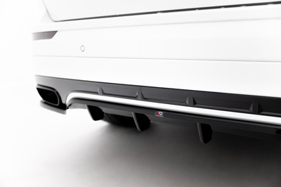 Rear Splitter (with vertical bars) Volvo XC60 Mk2 R-Design