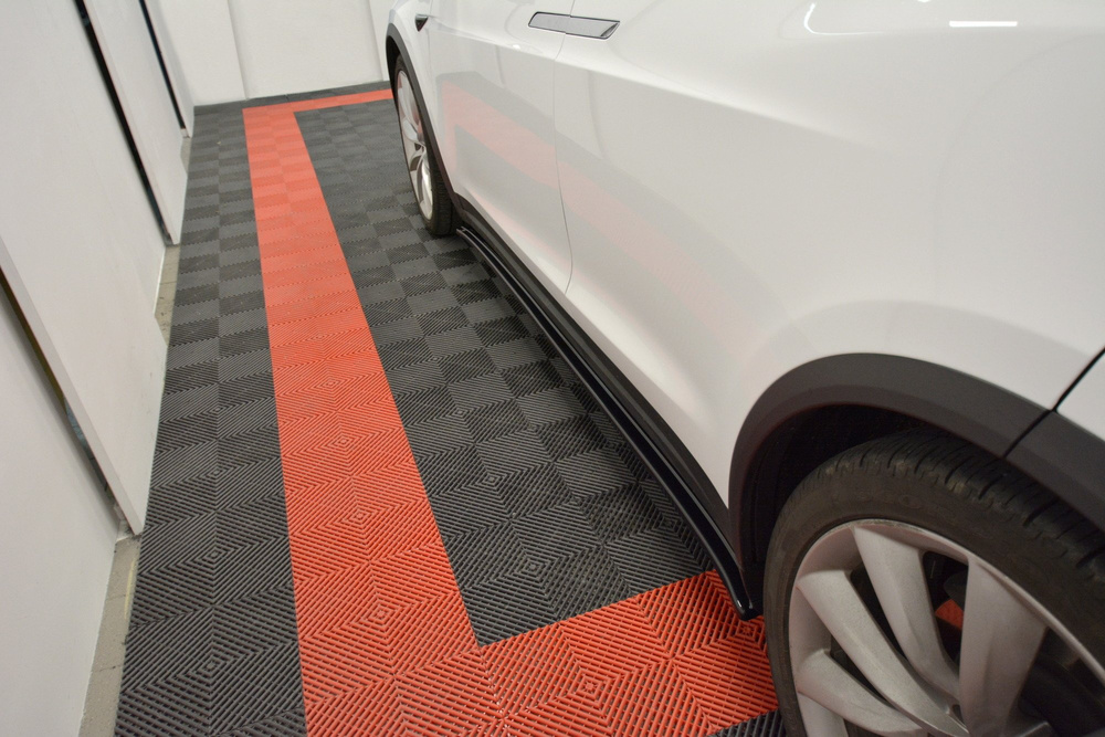 Side Skirts Diffusers V.1 Tesla Model X Mk1