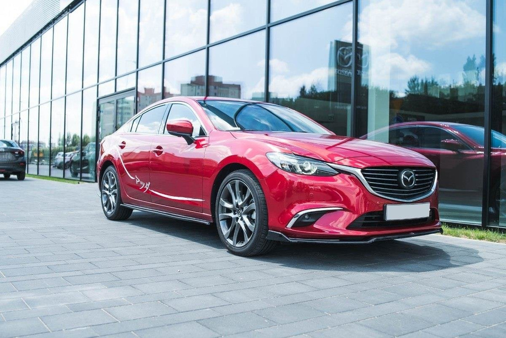 FRONT SPLITTER V.2 Mazda 6 GJ (Mk3) Facelift