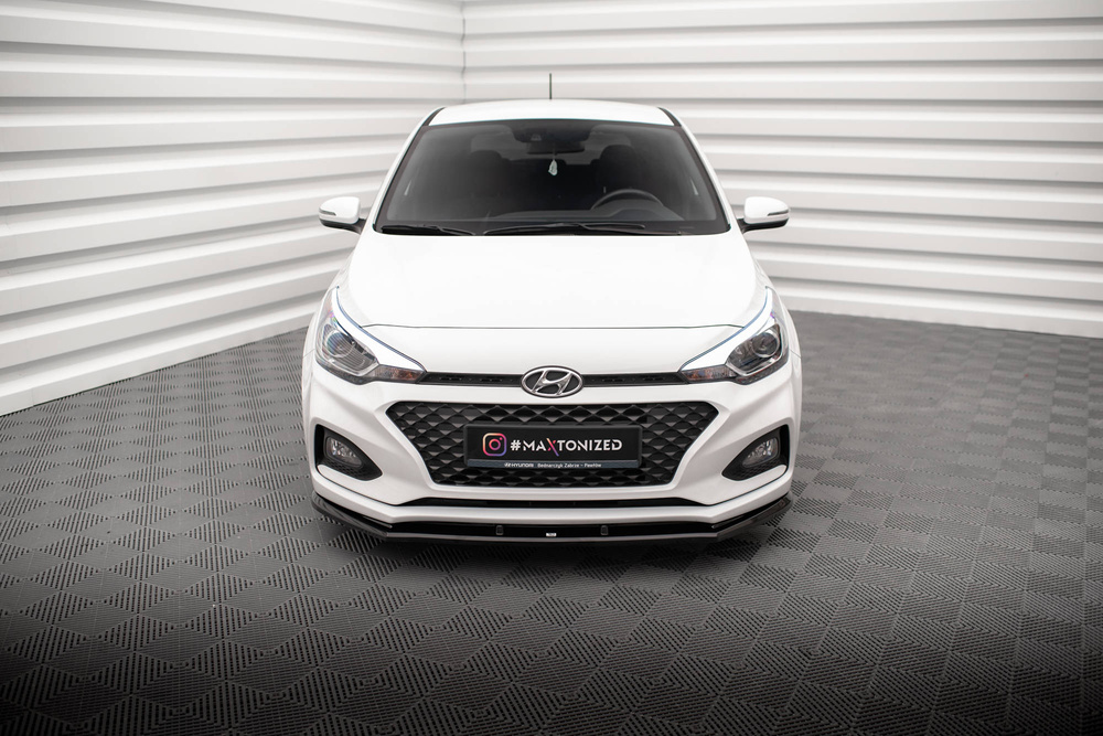 Front Splitter V.1 Hyundai I20 Mk2 Facelift