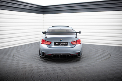 Carbon Spoiler With External Brackets Uprights BMW 4 F32 / 4 F32 M-Pack Coupe 