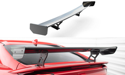 Carbon Spoiler With Internal Brackets Uprights Honda Civic SI Mk10