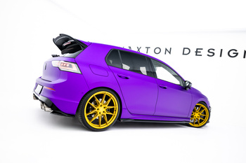 Side Skirts Diffusers V.5 Volkswagen Golf R  Mk8 / Mk8 Facelift