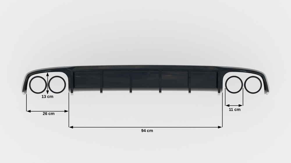 Rear Valance Audi S7 C7