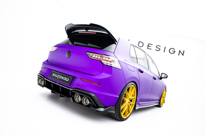 Set of Splitters V.6 Volkswagen Golf R Mk8 Facelift